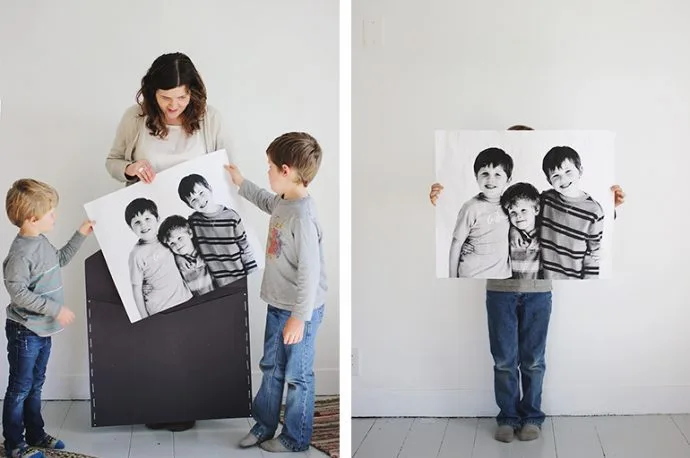 How to make a Giant Mother's Day card for an awesome last-minute gift