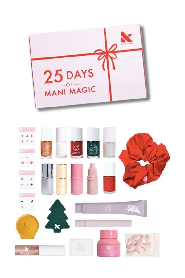 We love Olive and June's 25 Days of Mani Magic Advent Calendar for 2023.