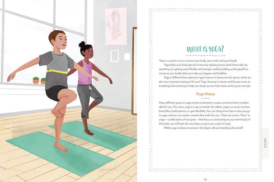 Books about mindfulness for kids: Just Breathe by Mallika Chopra and 5 other great books