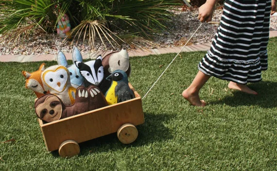Woodland critters invade your child's bedroom. No exterminator needed.
