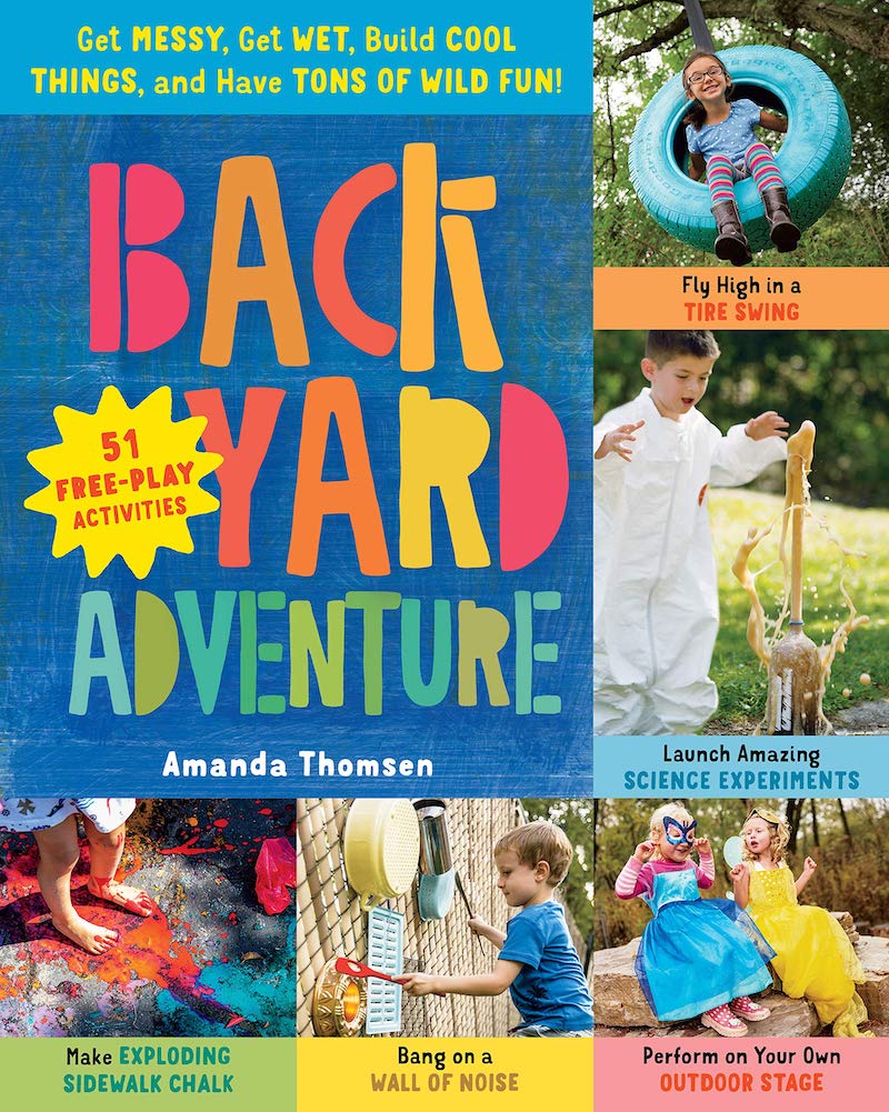 Kids activity books for summer: Backyard Adventure by Amanda Thompson