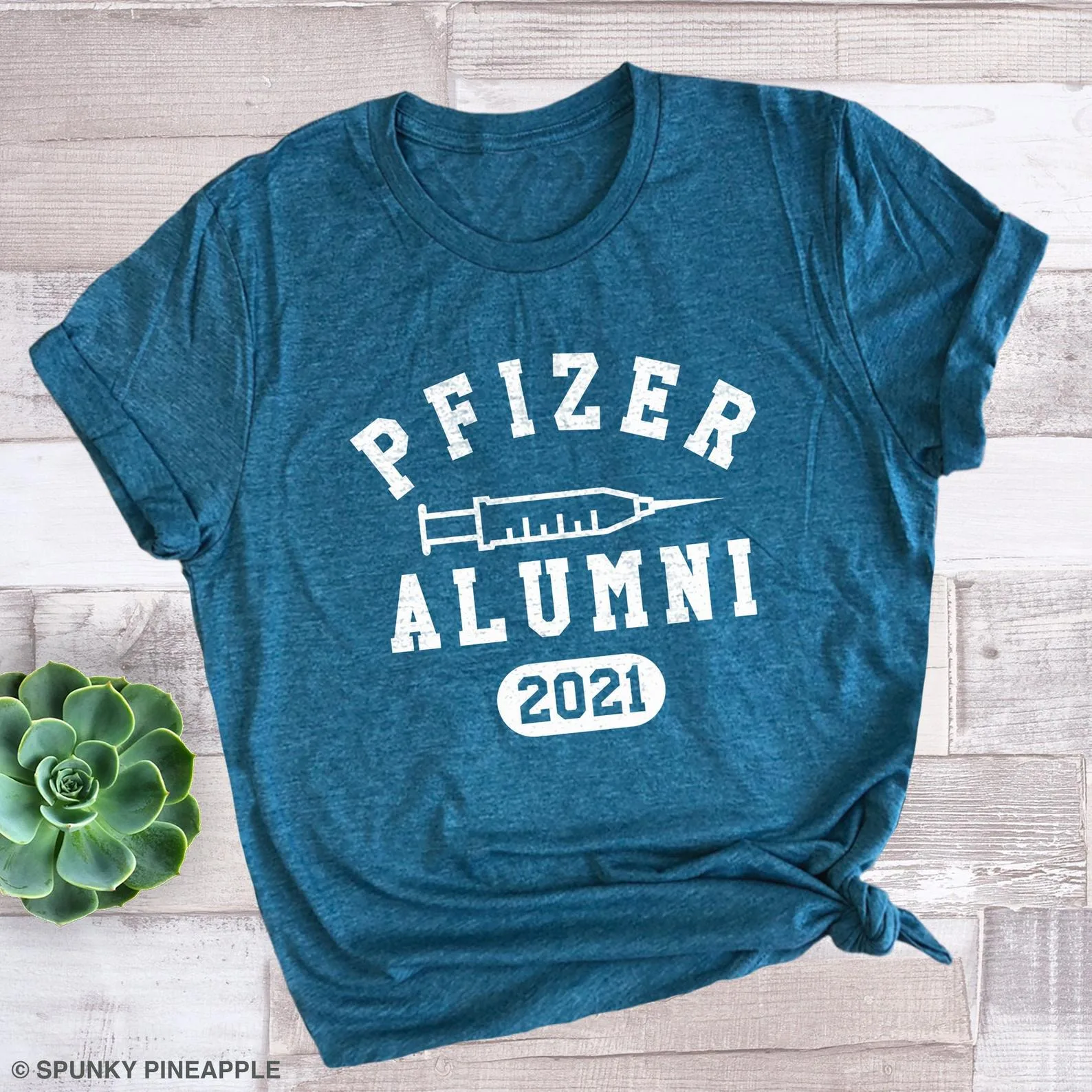Pfizer (or Moderna) Alumni 2021 tee