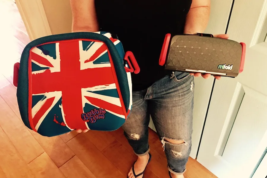 A comparison of two cool booster seat alternatives