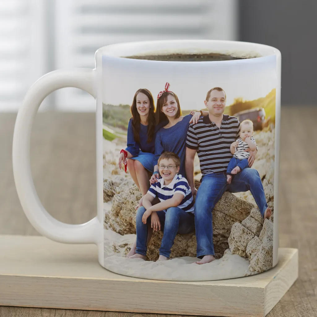 Custom Photo Mug for Mother's Day: On sale under $10 and ships in 1-2 days!
