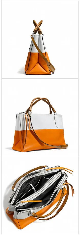 New Coach bags - Striped Borough Bag