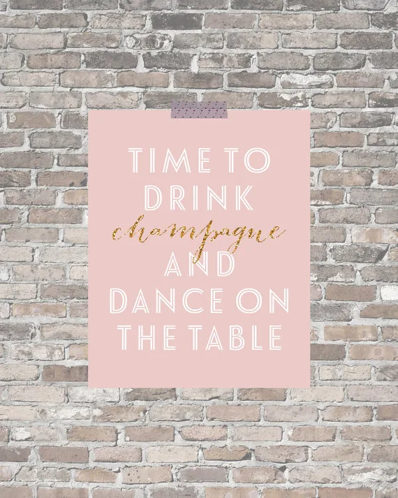 DIY New Year's Eve Party poster