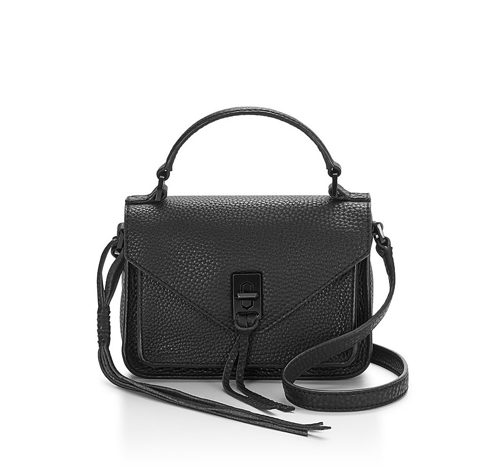 Rebecca Minkoff Mini Darren Messenger Bag is a fabulous twist on the trendy mini-crossbody bags for fall and winter