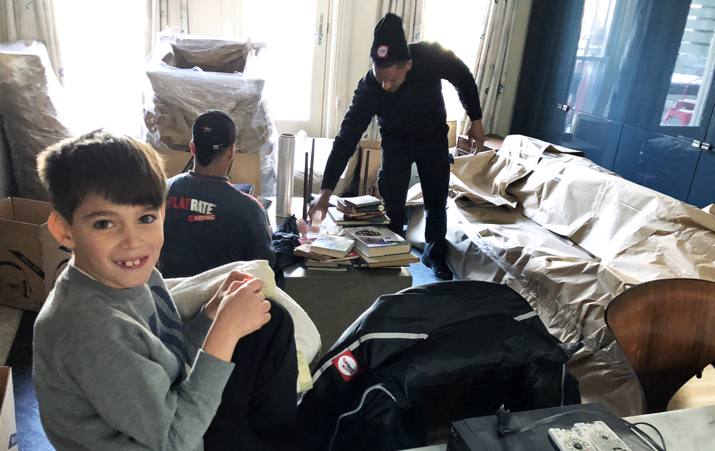 Tips to help keep you sane while moving with kids: Give kids meaningful, age-appropriate jobs, and not just on move day | Cool Mom Picks | sponsored by FlatRate Moving
