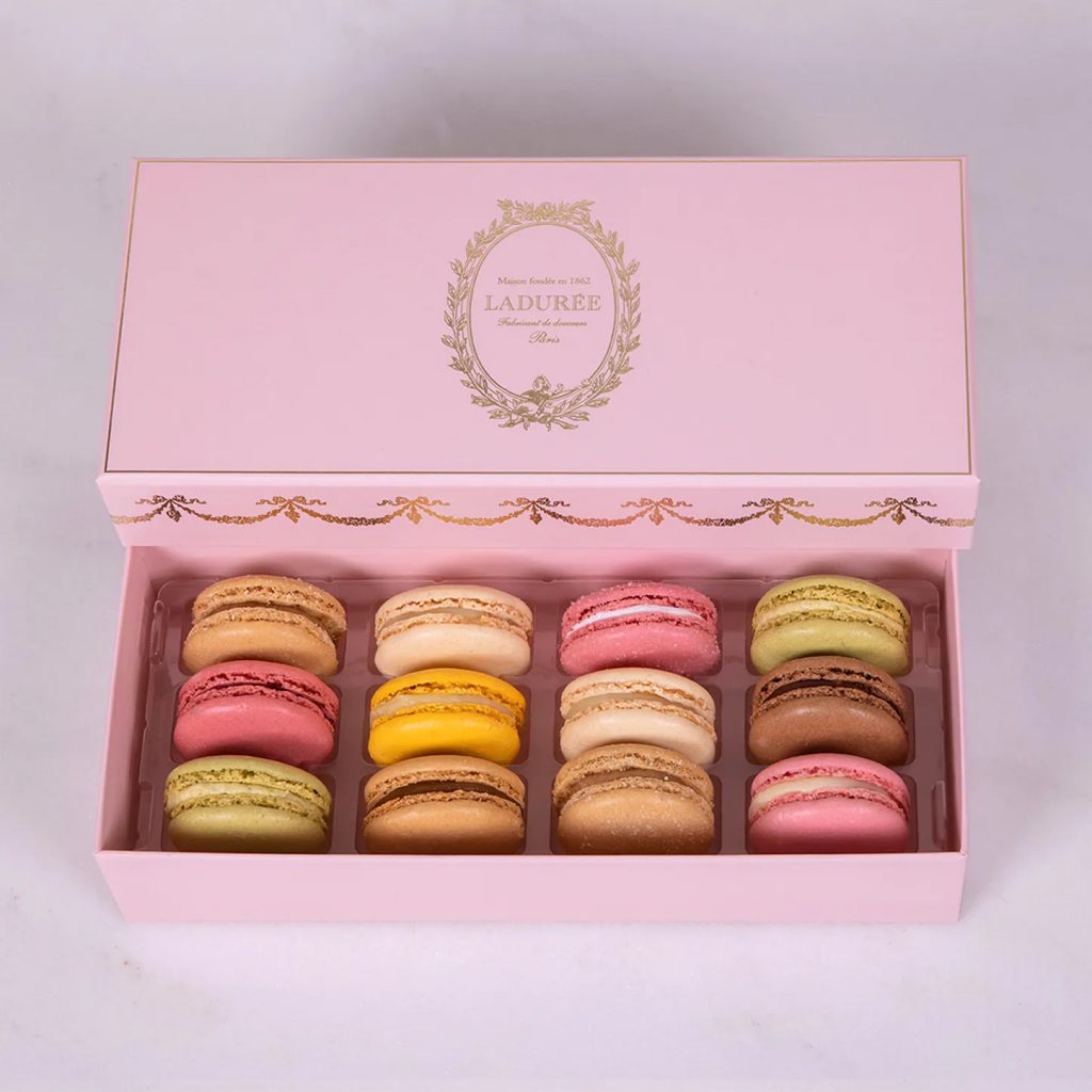 Mother's Day gifts for stepmoms: French macarons from Ladurée in Paris