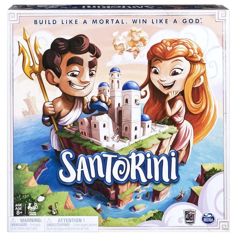 Board games that take 30 minutes or less: Santorini