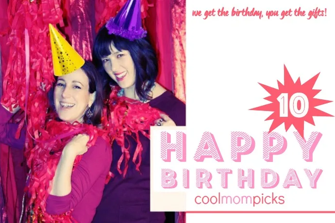 Cool Mom Picks turns 10! (With 10 amazing giveaways to celebrate)