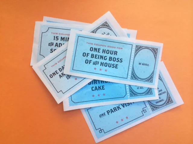 Free printable coupons for little surprises for the family