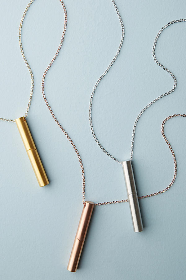 New mom gifts: Aromatherapy pendant necklace | Anthropologie