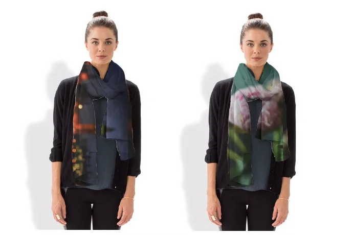 VIDA scarves by Karen Walrond support an amazing cause