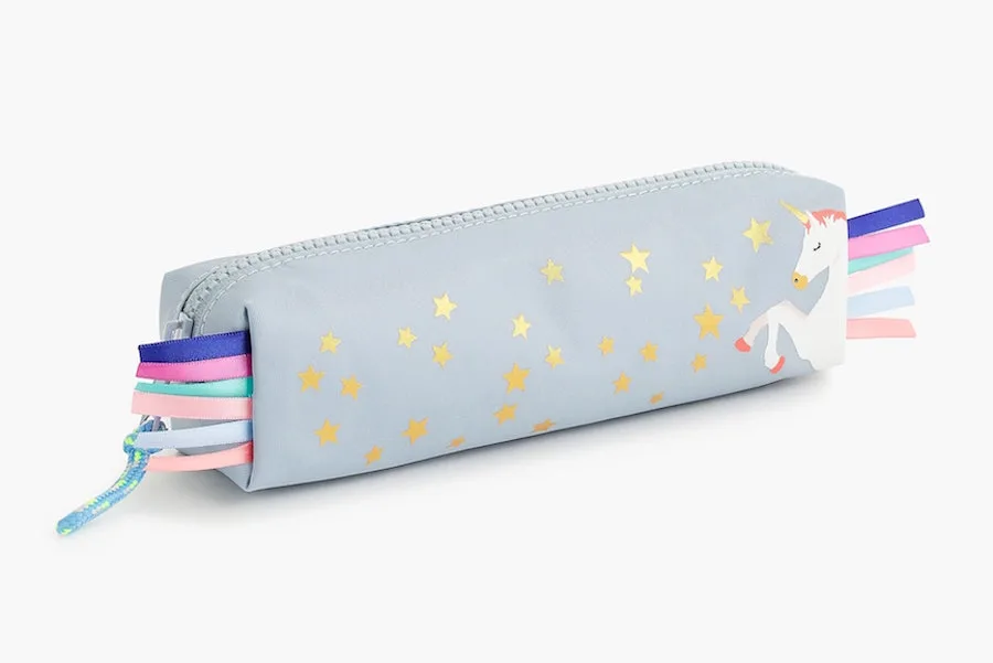 Best discounts on school supplies: J.Crew unicorn pencil case