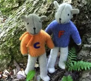 These sweaters must have been very good in a previous life.