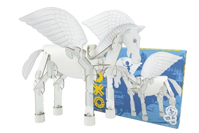 YOXO 4-in-1 eco-friendly building kits for kids. Love this pegasus!