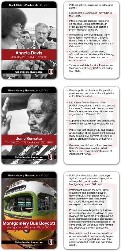 Black history flashcards are an amazing way to get kids excited about important figures of history they may not know
