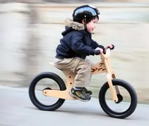 For a child's first bike, skip the training wheels, and go right to Tyke Rider