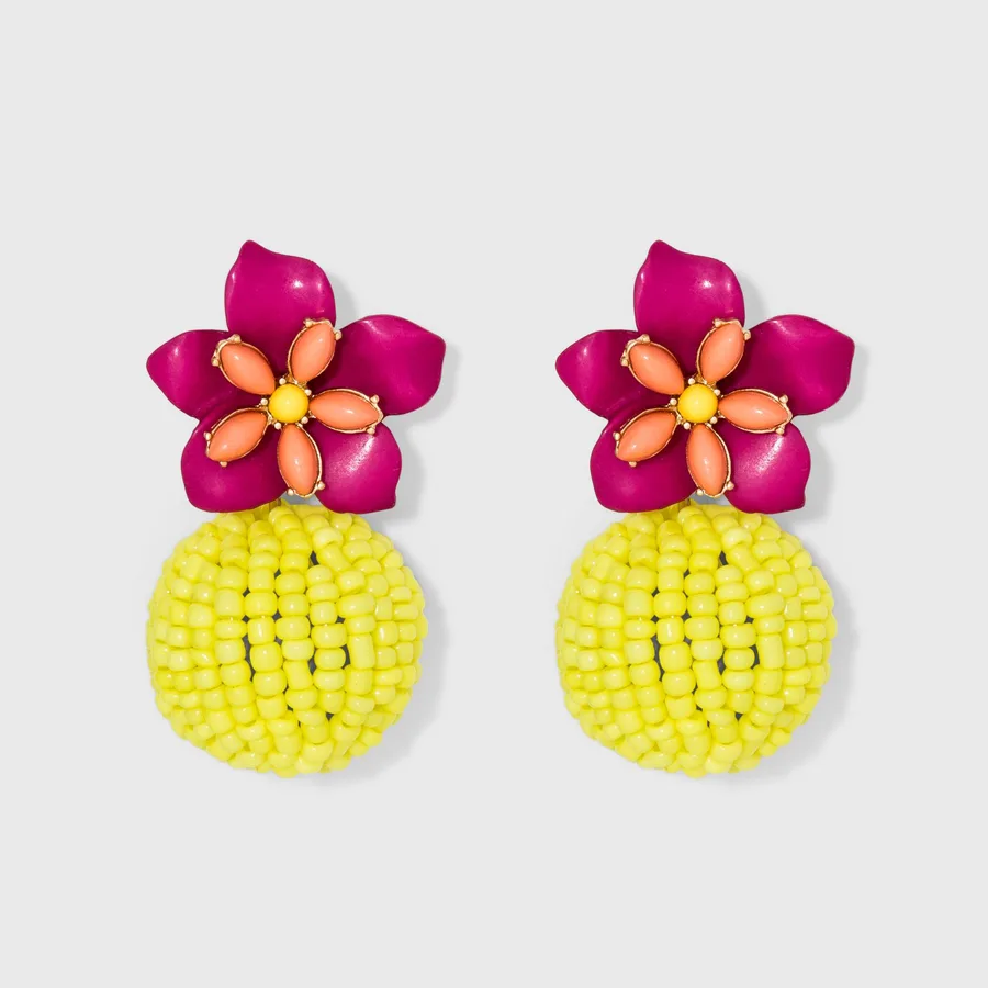 SUGARFIX by BaubleBar at Target: Beaded Floral Drop Earrings