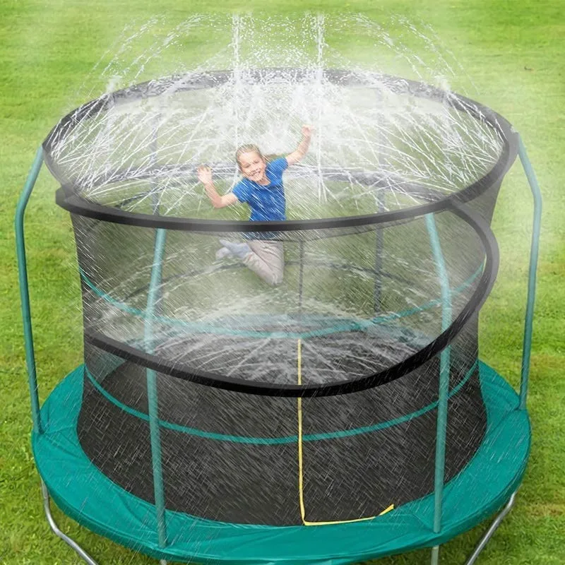 Fun outdoor water toys for kids: This alphabet splash mat is a fun way to learn your letters and cool off outside.