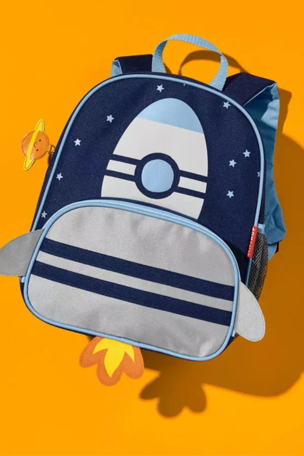Checkered shark backpack: One of the coolest backpacks for preschool or kindergarten this year