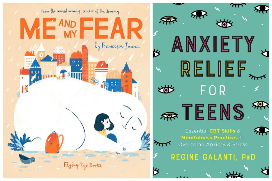 Helpful books about anxiety for kids and teens