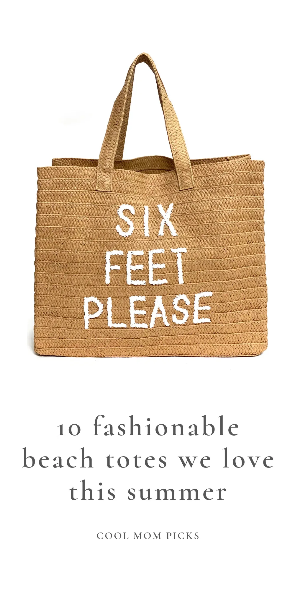 10 fashionable beach totes we love this summer