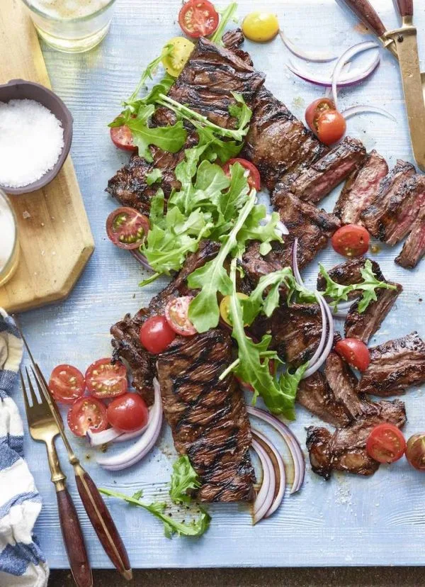 Last-minute Valentines' Day gifts: Dinner Recipes Grilled Skirt Steak by What's Gaby Cooking