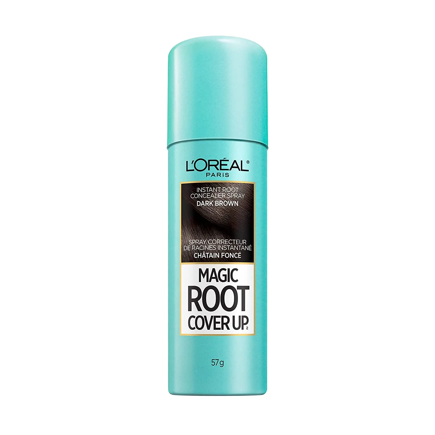 How to grow out your grey hair: L'Oreal root concealer spray