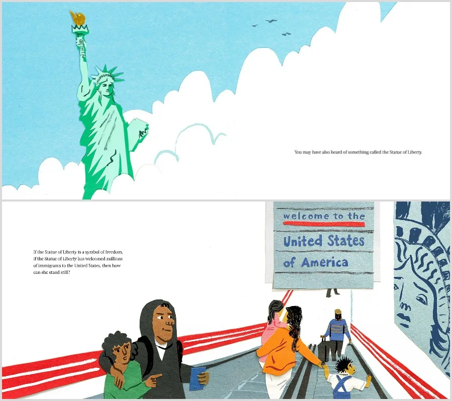 Her Right Foot: Exquisite picture book about the meaning of the Statue of Liberty by Dave Eggers and Shawn Harris