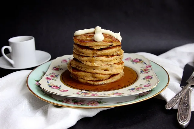 Easter recipes: Easter brunch Hot Cross Pancakes at Joy the Baker