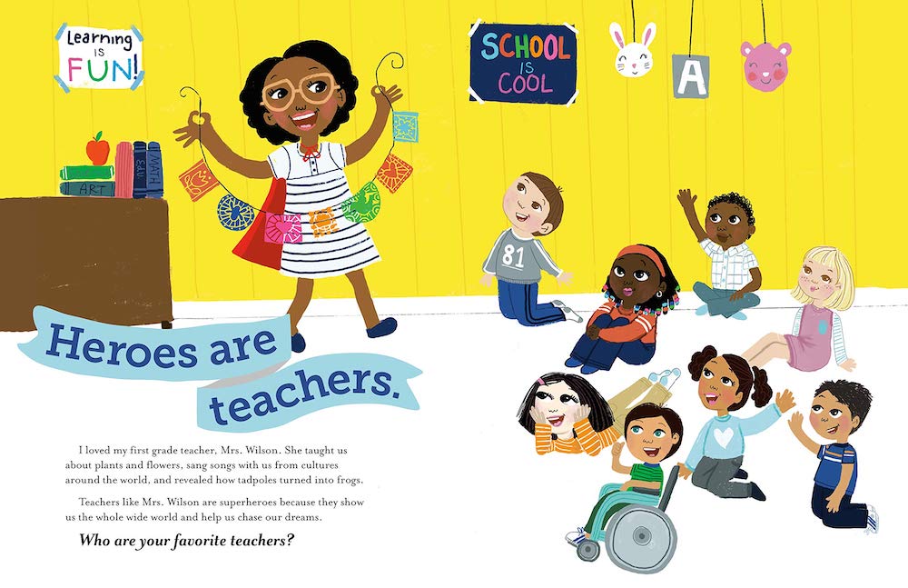 Great children's books about Kamala Harris: Superheroes Are Everywhere by Kamala Harris and 