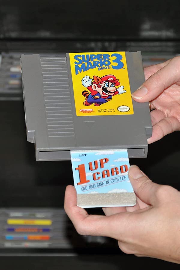 1Up Card Vintage Video Cartridge Cleaning Set: Father's Day gifts under $20