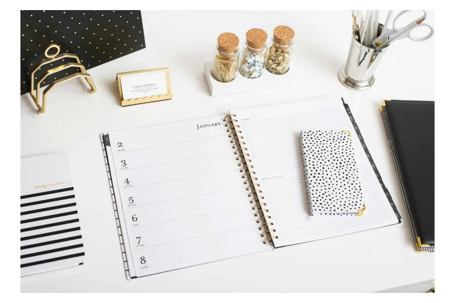 Start your new year out in fantastic style and perfect organization (or as close as you can get) with these 12 cute planners.
