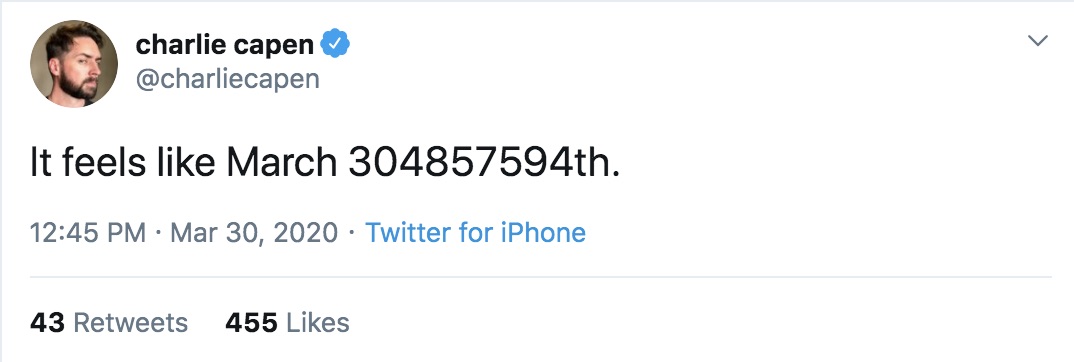 Charlie Capen on Twitter 