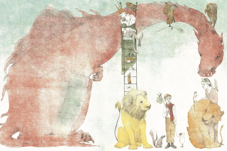 The Purloining of Prince Oleomargarine by Mark Twain and Philip Stead, illustrations by Erin Stead