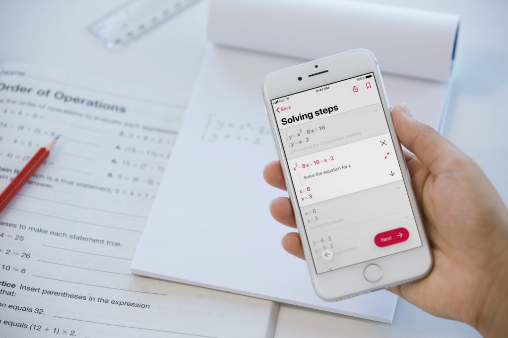 Photomath lets you scan a math problem to get an explanation and answers | sponsor