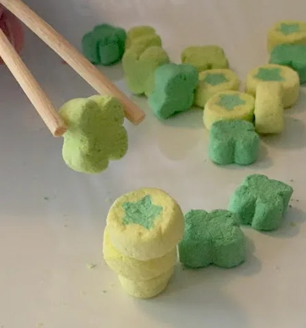 St. Patrick's Day for kids: Lucky marshmallow game from Not So Wimpy Teacher