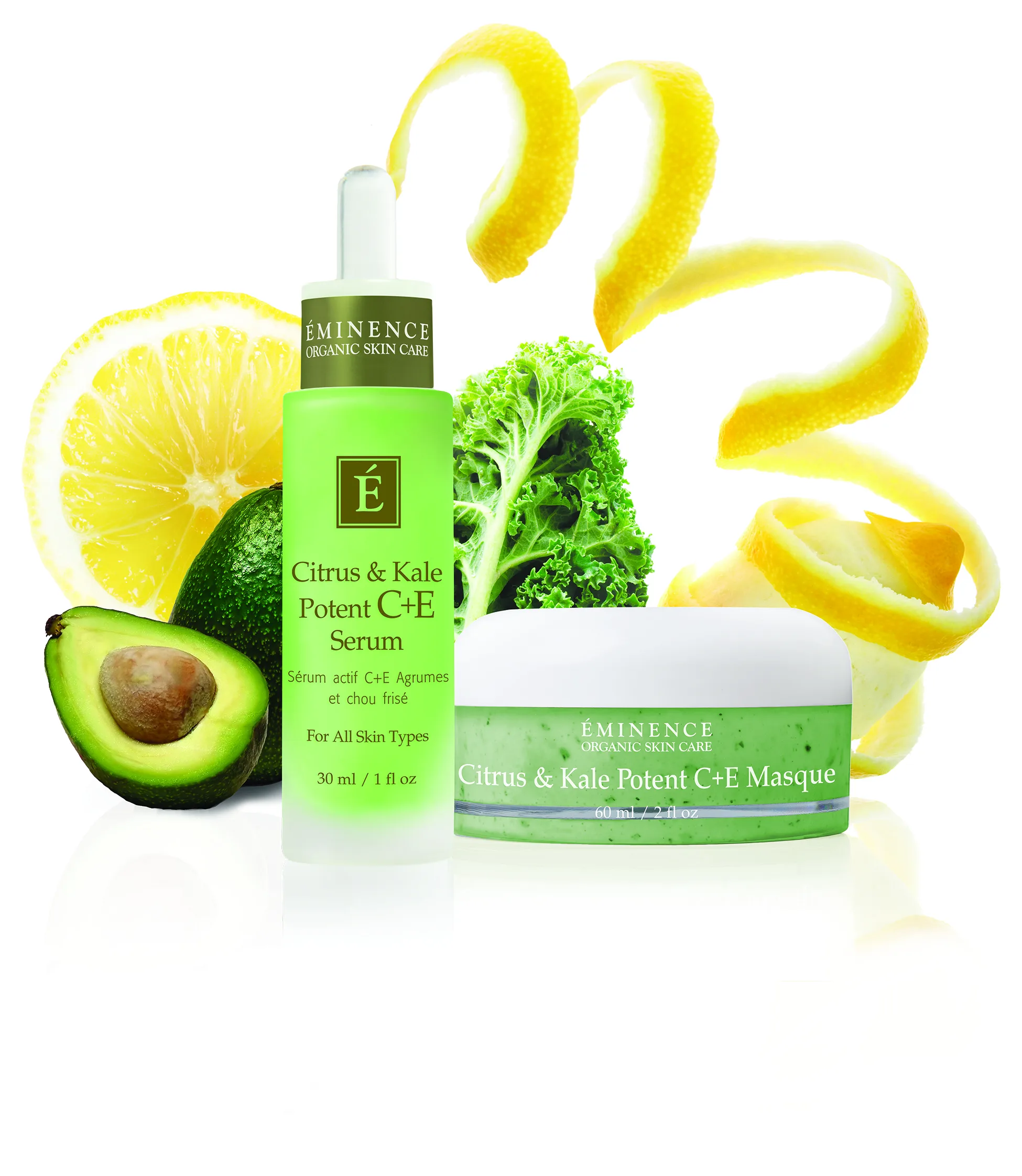 Eminence Organics Skin Care: Citrus &amp; Kale Potent C+E Collection