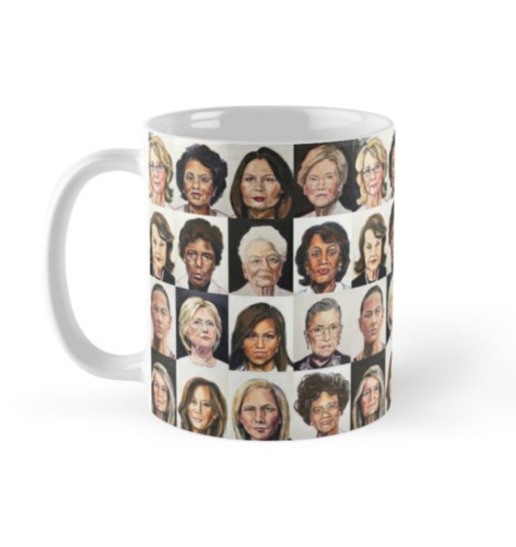 TL Duryea's Sheroes portrait mug at Red Bubbble TL Duryea's Sheroes portrait mug at Red Bubbble