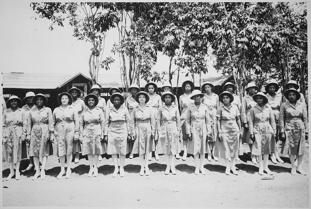 Women's History Month stories to know: The Black Nurses of WWII, here stationed in Liberia est 1944 Women's History Month stories to know: The Black Nurses of WWII, here stationed in Liberia est 1944