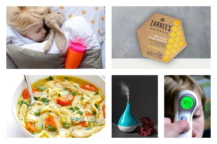 All-natural cold and flu remedies for kids, from chicken noodle soup to essential oils.