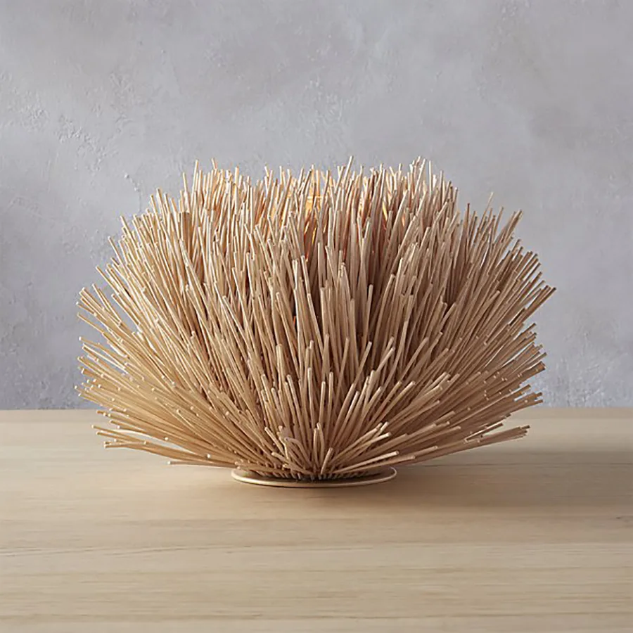 Outdoor Lighting Ideas: Topanga Bamboo Hurricane from CB2