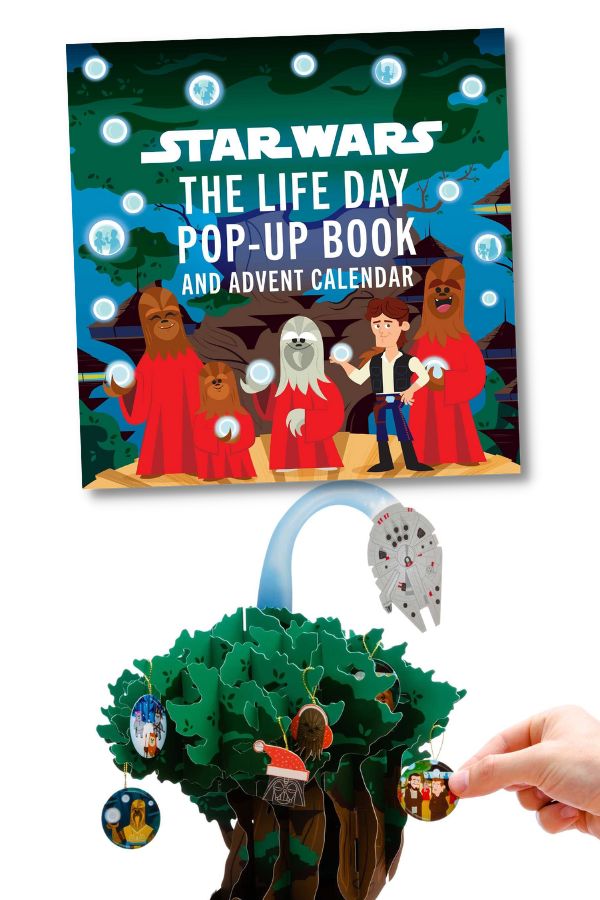 Celebrate the Wookiee holiday Life Day with this 2022 Star Wars pop-up Advent calendar