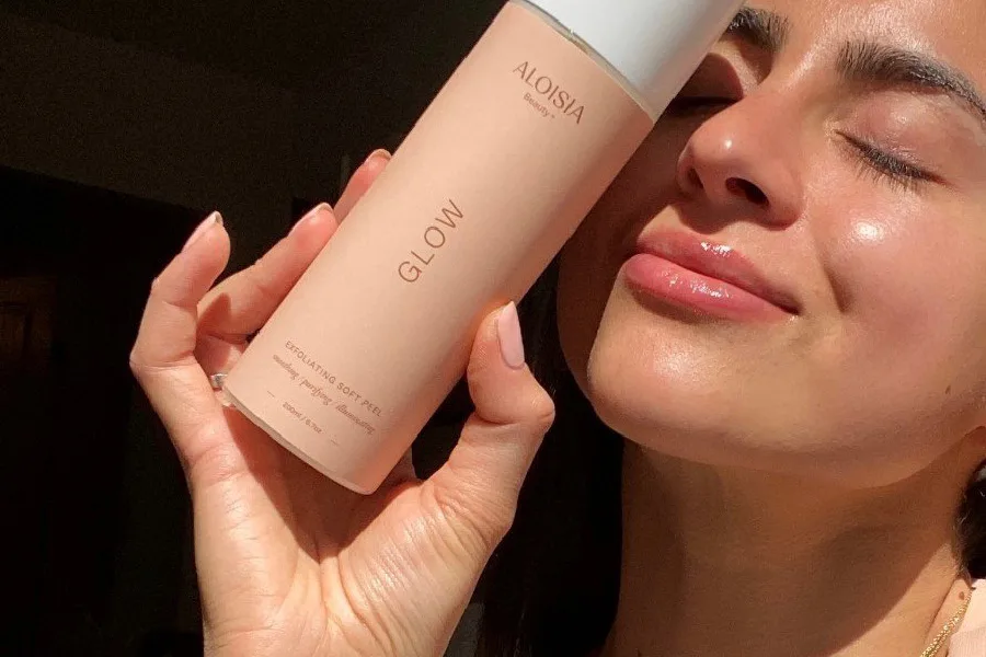 GLOW soft peel from Aloisia Beauty is a new celeb favorite...and ours! Here's our honest review