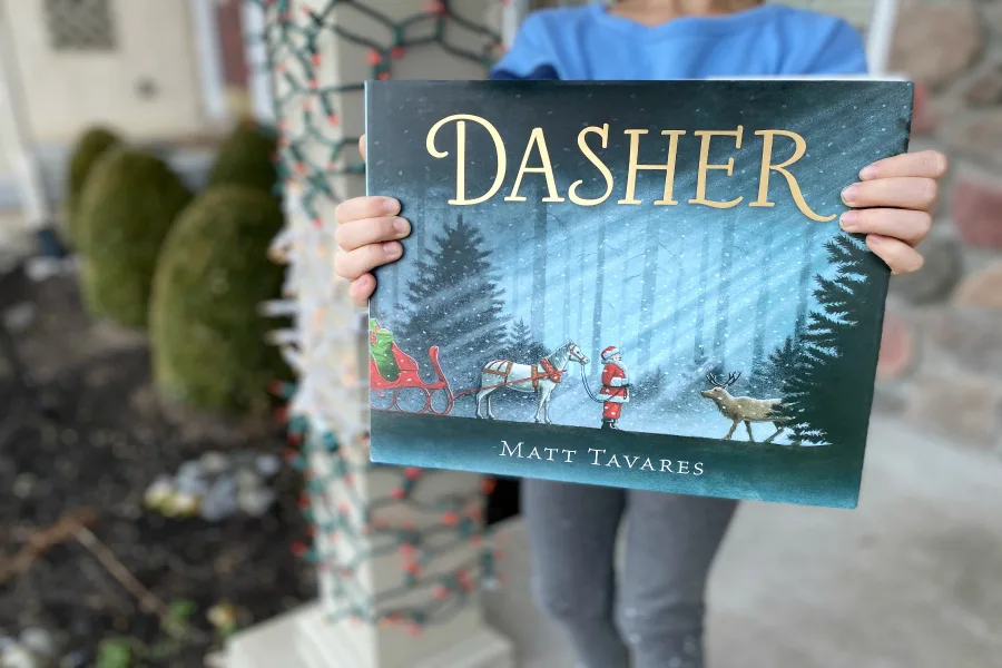 Dasher: A modern Christmas story by Matt Tavares