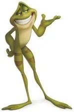 The Princess and the Frog and the DVD player