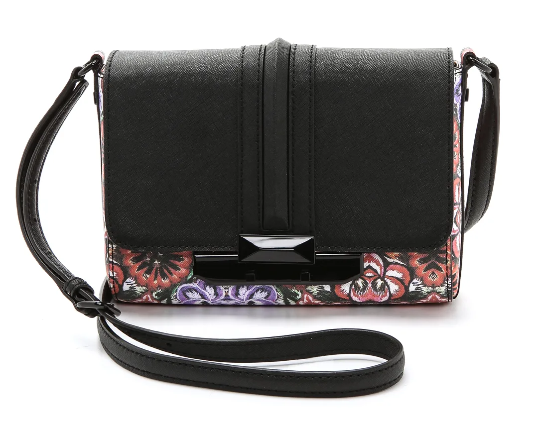Floral Accessories Spring Trend: Rebecca Minkoff floral crossbody bag