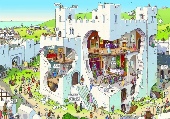 Horrible Histories Puzzle: Cracking Castle